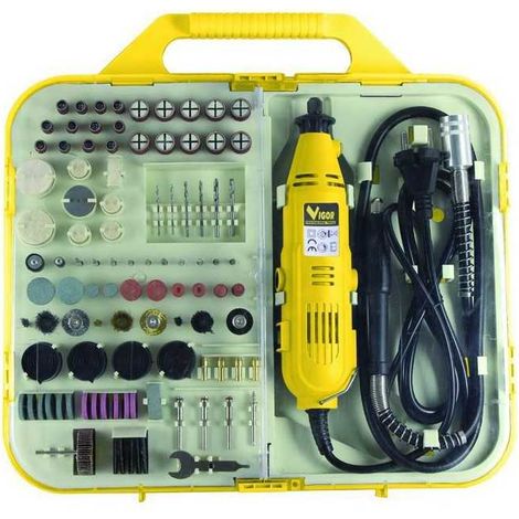 Kit de multiherramientas Vigor Vum-165 165 piezas, 130 vatios