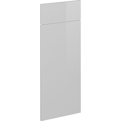 Façade de cuisine R-Line, Blanc Haute brillance, 29.6x70.8cm façade de meuble pour meuble bas à tiroirs, Vicco (1/5)