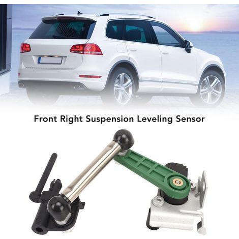 7P0616214 is applicable to Audi and Volkswagen Touareg vehicles, including height sensor, headlight level sensor, and right front headlight sensor. (1/4)