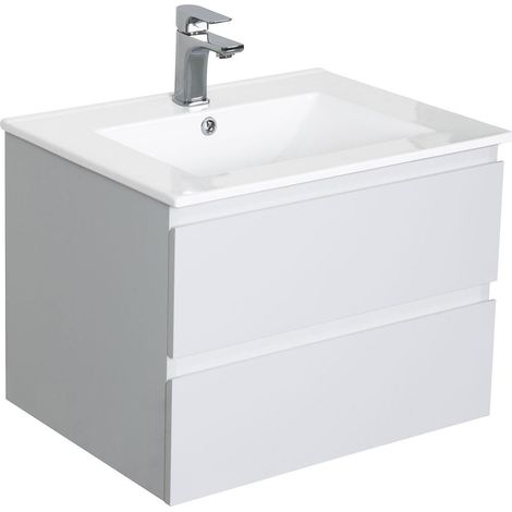 SORRENTO Waschtischunterschrank mit Einzelwaschbecken