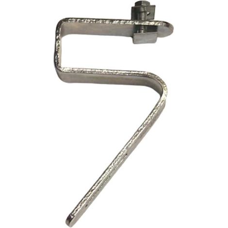 Soporte Metálico Curvo PVC Canalón Aquazon Tamaño: Ancho