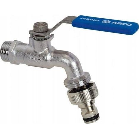 Arco Robinet à boule acier inoxydable 1"1/4 raccord rapide