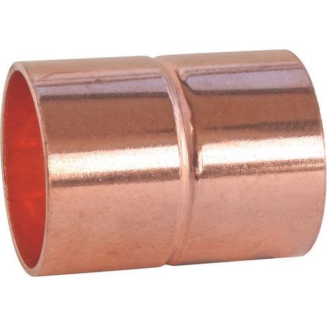 Manchon cuivre à souder - Pour tube cuivre Ø28 - Sachet 2 pièces