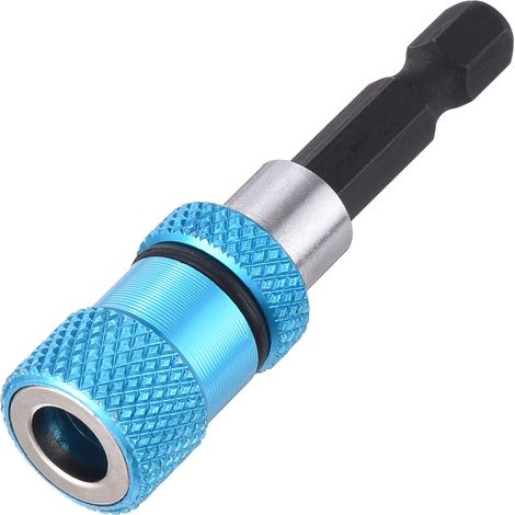 Porte-embout à changement rapide 1/4" 60 mm de long 1 pièce (1/5)