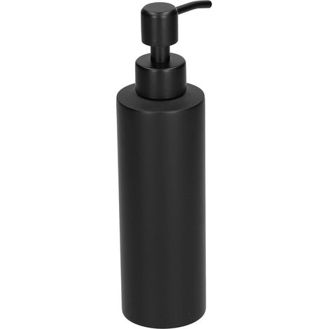 Black 304 Stainless Steel Dispenser Modern Lotion Bottle for (1/4)
