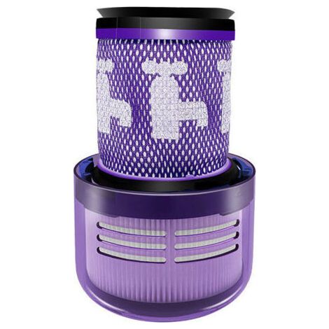 BUNTHAUS Filtres HEPA de rechange pour Dyson V12 Detect Slim, filtre d'aspirateur pour aspirateur sans fil Dyson V12 Slim Absolute Extra/Total Clean/Fluffy, 971517-01 (1/5)