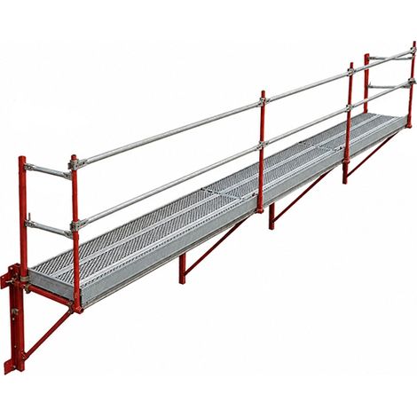 Kit console 9m avec garde-corps frontal et latéral - Tube rond - KITCF1000EPX9M/GCL (1/5)