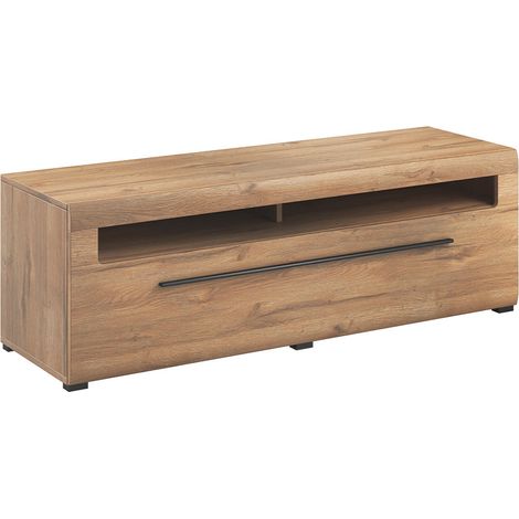 Meuble TV 1 tiroir 160 cm Louis Bois (1/3)