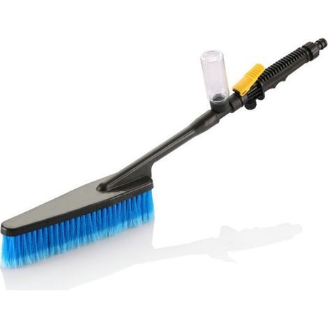 Brosse de lavage de voiture. brosse de nettoyage à manche Long avec pulvérisateur de savon pour moto. cuisine. brosse de lavage de voiture (1/5)