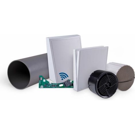 iconVent 200 Komplettset mit Innenblende - Pluggit ICV200K