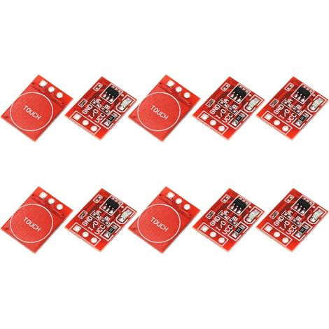 de 10 modules à boutons tactiles pour capteurs capacitifs (1/5)