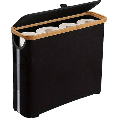 Toilettenpapierbox, Hygieneartikel, elegant, schlicht und leicht, einfache Aufbewahrung, fasst 12 Rollen Toilettenpapier