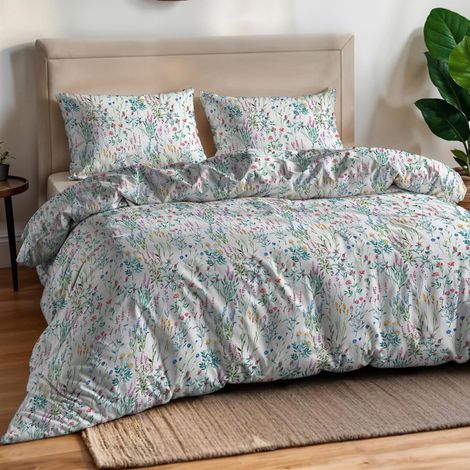 Parure Housse de Couette Impression numérique Aurora Double 250x200 cm (1/5)