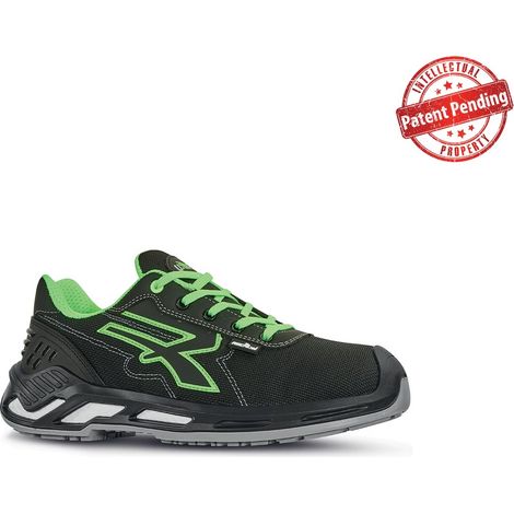 Sicherheits-Sneaker MILO ESD S3 CI SRC - Schwarz/Grün 42 (1/2)