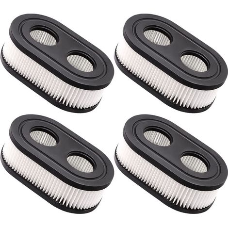 Filtre a cartouche de filtre a air pour tondeuse a gazon 593260 798452 334404, compatible aux moteur de la serie 4247 5432 550E-550EX 625EX-725EX 09P00 09P702 4 pcs (1/5)