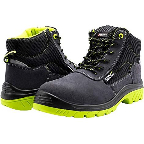 Stivale Bellota Comp 72309 Numero 43 S1P Soletta non metallica con punta in pelle scamosciata (1/4)