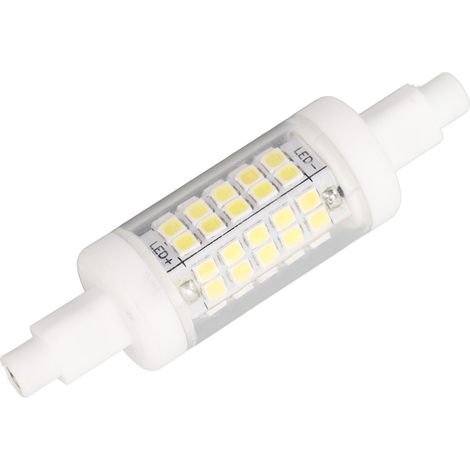LED R7s 80 mm 5 W à double culot projecteur avec 60 LED à