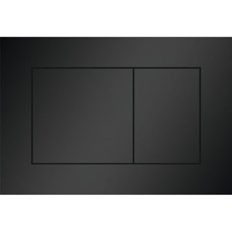 Pour panneau de commande double tactile Tece TECEnow, noir (9.240.403) (1/5)
