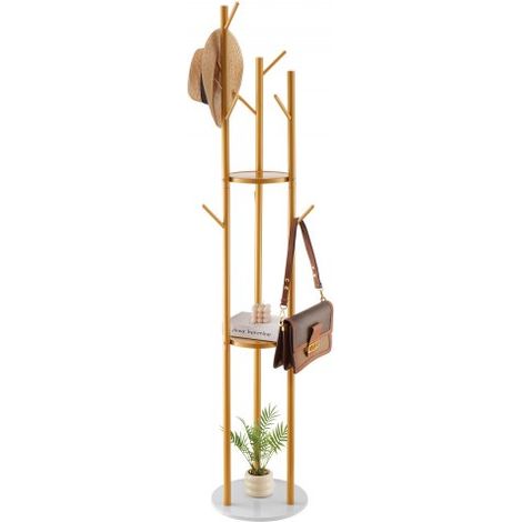 Portemanteau sur Pied Portant à Vêtements avec Base Quartz (1/5)