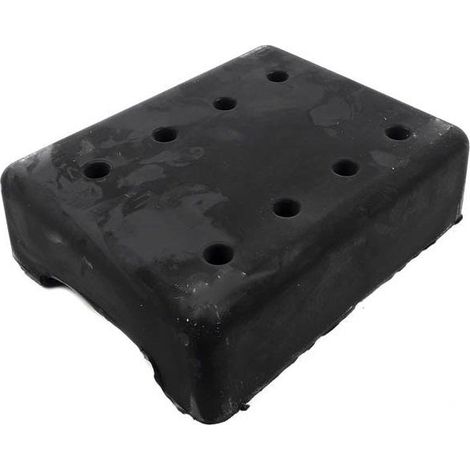 Soporte de goma superior para placa Jost SK2006 quinta rueda  230x190x66mm