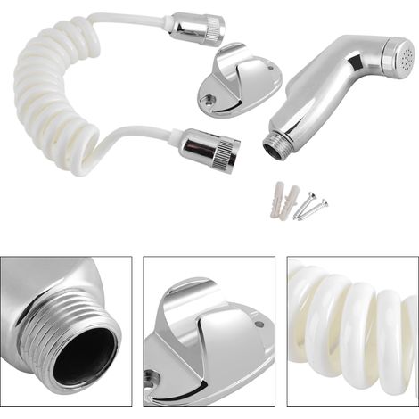 Kit de douchette portable pour bébé, bidet à main avec flexible, accessoire WC salle de bain (1/5)