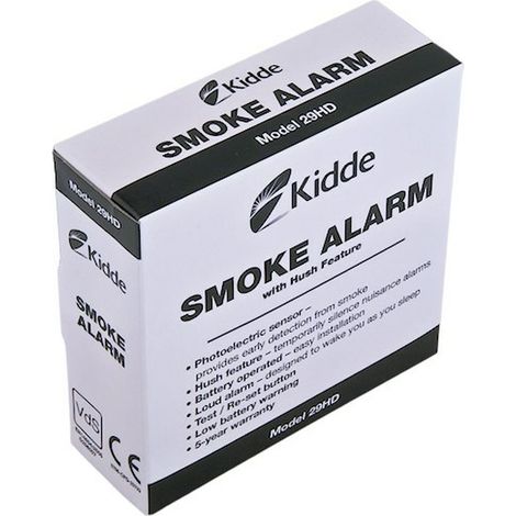 Kidde KID-29HD detector de humos blanco compacto