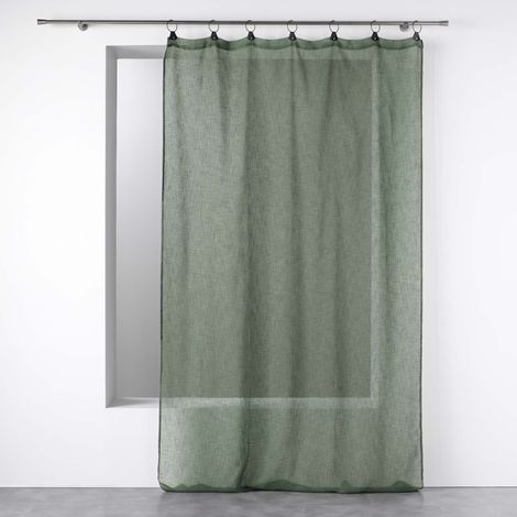 Vorhang in Netzoptik LINKA, Metallösen, 140 x 240 cm