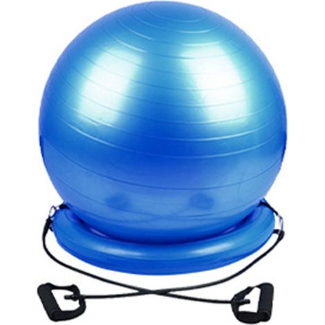 Anneau pour ballon de yoga, base uniquement, compatible avec les ballons de yoga - Idéal pour le bureau, la salle de sport et les chaises (1/5)