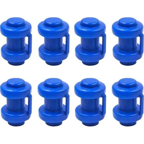 Bardusch-Sunshine smile Capuchons De Pôle De Trampoline,Capuchons de poteaux pour poteaux de Filet de Trampoline, Casquettes de Trampoline,Filet de Sécurité Pièce de Rechange, Casquette de pôle (1/4)