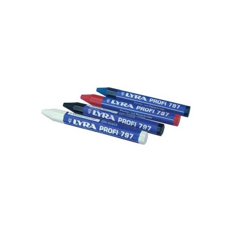 GESSETTO PROFESSIONALE A BASE OLIO (797)- - blu - 12 pezzi LYRA