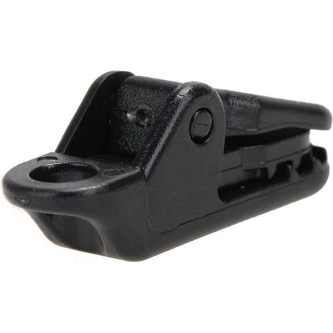 100pcs Clips de tente Clips de bâche, Clips de tente en plastique Clips de bâche, Clips de bâche noirs pour tentes de camping, activités de plein air (1/4)