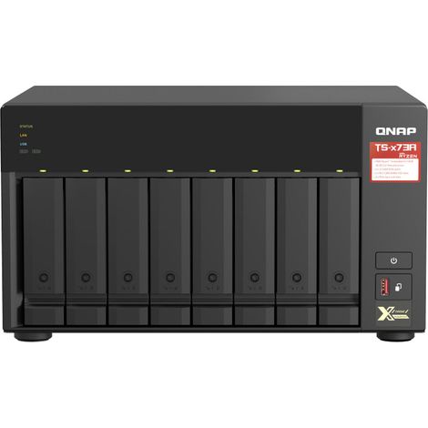 QNAP TS-873A NAS Torre Ethernet Negro V1500B (1/2)