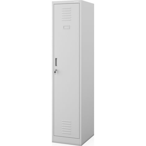 Metall-Arbeitsschrank BHP grau: KACPER 1 Plus