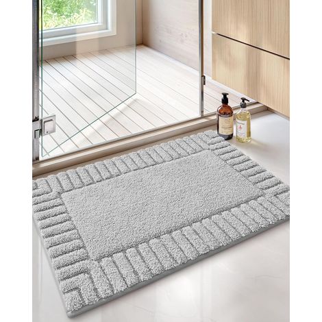 1 Tapis de Bain, Microfibre, Antidérapant, Absorbant, Salle de Bain (1/5)