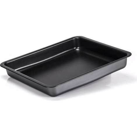 Plat à Lasagne, Surface en Matériau Recyclé, Revêtement Anti-Adhésif et Anti-Rayures, Plat à Rôtir, Utilisable au Four, Lavable au Lave-Vaisselle, 24x20 cm (1/5)