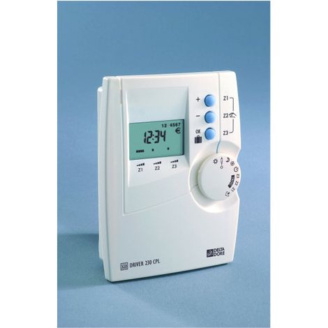 Programador calefacción Delta Dore DRIVER 230 tres zonas