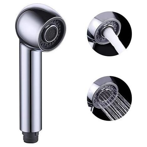 Douche Cuisine Robinet Pull Down Lave-vaisselle Pulvérisation Tête De Remplacement Cuisine Pulvérisateur Rinçage Pulvérisateur Cuisine Douche Évier Robinet Robinet Accessoires 2 Fonction Chrome Poli (1/5)