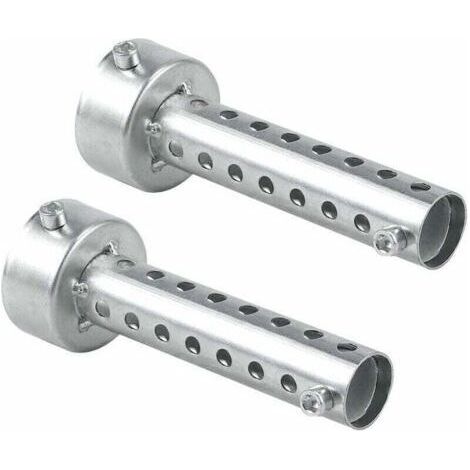 2 Pièces Insert chicane DB killer universel échappement silencieux Moto 48mm (1/4)