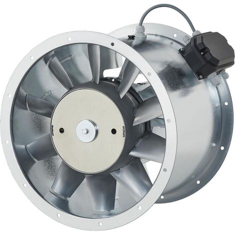 Helios AMD 560/8/4 Axial-Mitteldruckventilator 3-PH, polumschaltbar Dahlander, PTC, 8250/7110m3/h, 0,65/2,4kW, 400V