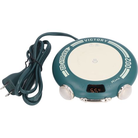 Tapis thermostatique intelligent 55°C, base lumineuse pour voiture, rappel hydratation, prise US 110-220V (1/5)