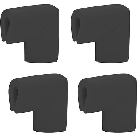 Confezione da 10 protezioni angolari per tavolini per bambini, protezione dei bordi, 6x6x3,5 cm (1/5)