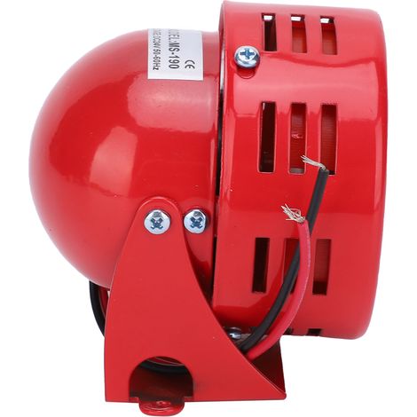 Berm Avertisseur Minitrompe Voiture Buzzer 12V Silencieux Décibels Élevés Détecteur Industriel MS-190 DC24V (1/5)