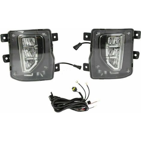 Passend für Chevrolet Tahoe, Chery 16-18 Silverado 1500 LED-Tagfahrlicht/Nebelscheinwerfer (1/4)