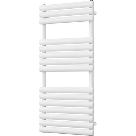 Omeara - White Towel Radiator - H1120mm x W500mm (1/3)