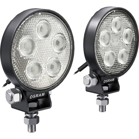 Osram Automotive Projecteur de travail 12 V, 24 V LEDriving® ROUND VX70-SP LEDWL102-SP éclairage longue portée large (L (1/5)