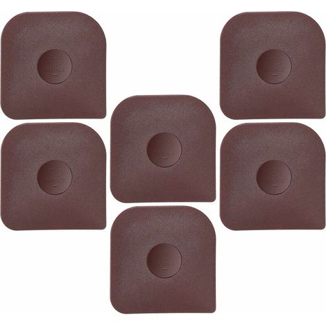 Green Mobility-Grattoirs à casseroles en plastique, lot de 6 outils de nettoyage de casseroles, grattoir à casseroles durable (1/5)