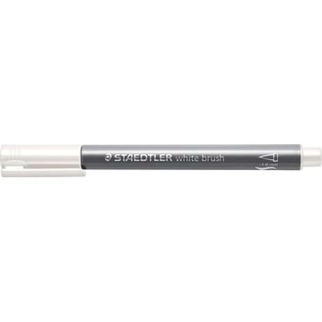 Marker Metallic Brush Bianco Staedtler X10