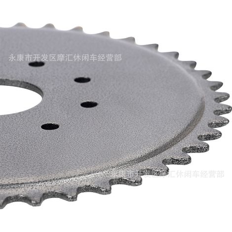 Mini motorcycle/bicycle modification parts, two-stroke 50/80cc sprocket drive wheel, 44 teeth, 9 holes, type 415 (1/4)