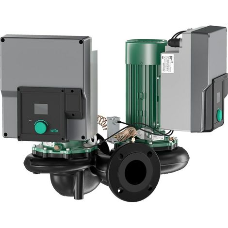 Wilo Trockenläufer-Hocheffizienz-Doppelpumpe Yonos GIGA2.0-D 40/1-10/0,75-S1,DN40 (1/3)