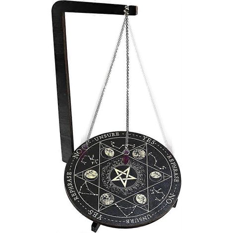 Présentoir à pendule, support pour pierres ornementales, présentoir à bijoux et cristaux, pour installation de lecture C (1/5)